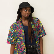 Kabuki Chaos CAMO Unisex Short-Sleeve Button Shirt - Button-Up