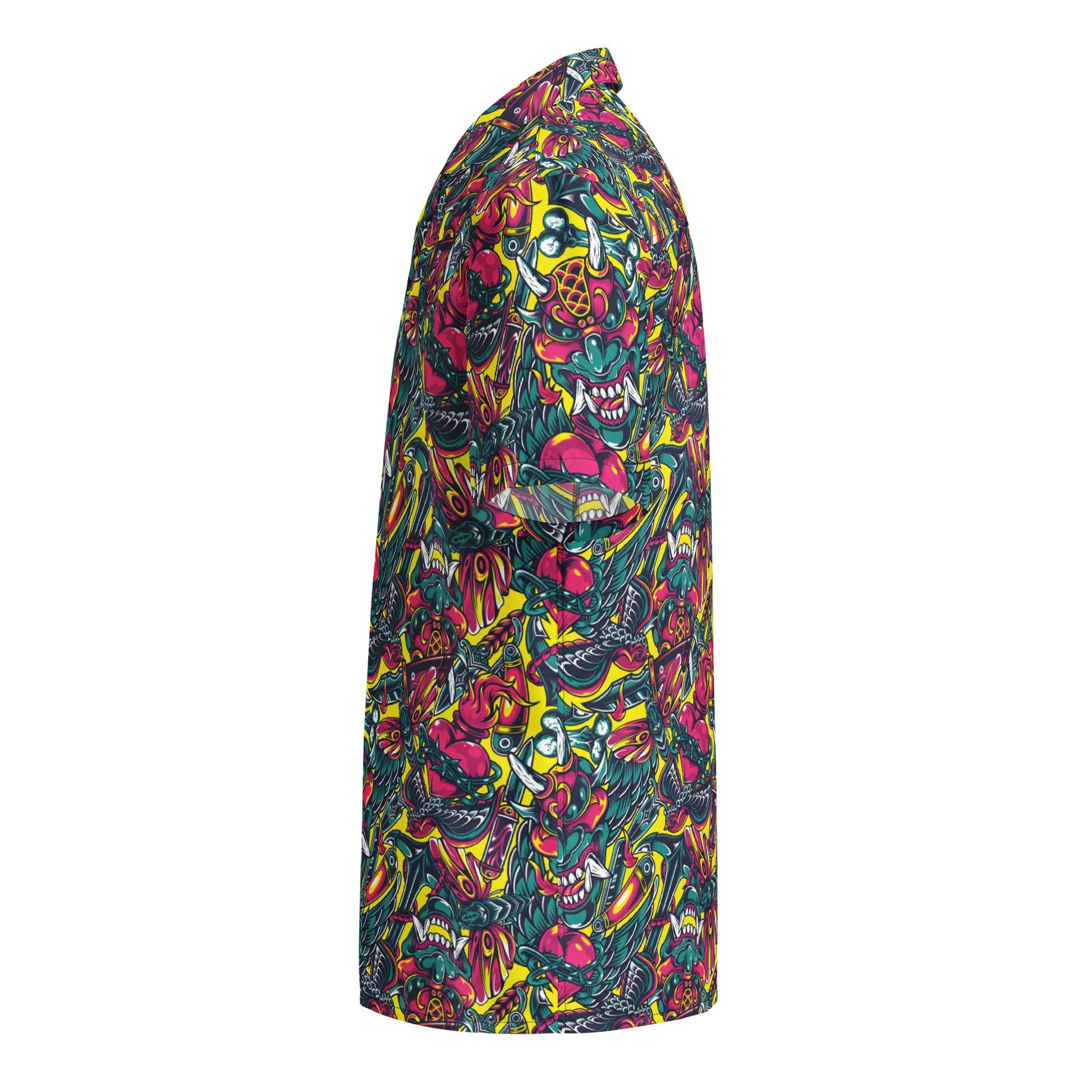 Kabuki Chaos CAMO Unisex button shirt - Button Shirts