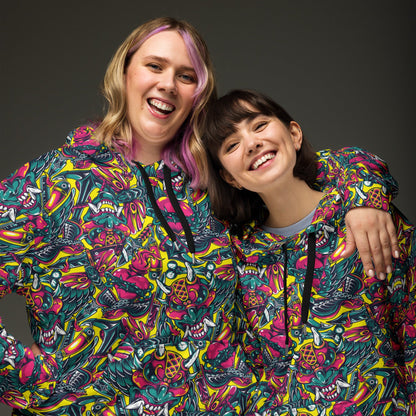 Kabuki Chaos CAMO Unisex Hoodie - Hoodies