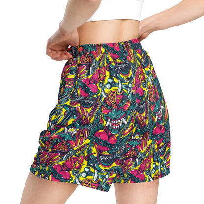 Kabuki Chaos CAMO Unisex mesh shorts - Mesh Shorts