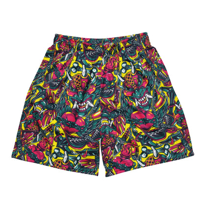 Kabuki Chaos CAMO Unisex mesh shorts - 2XS - Mesh Shorts