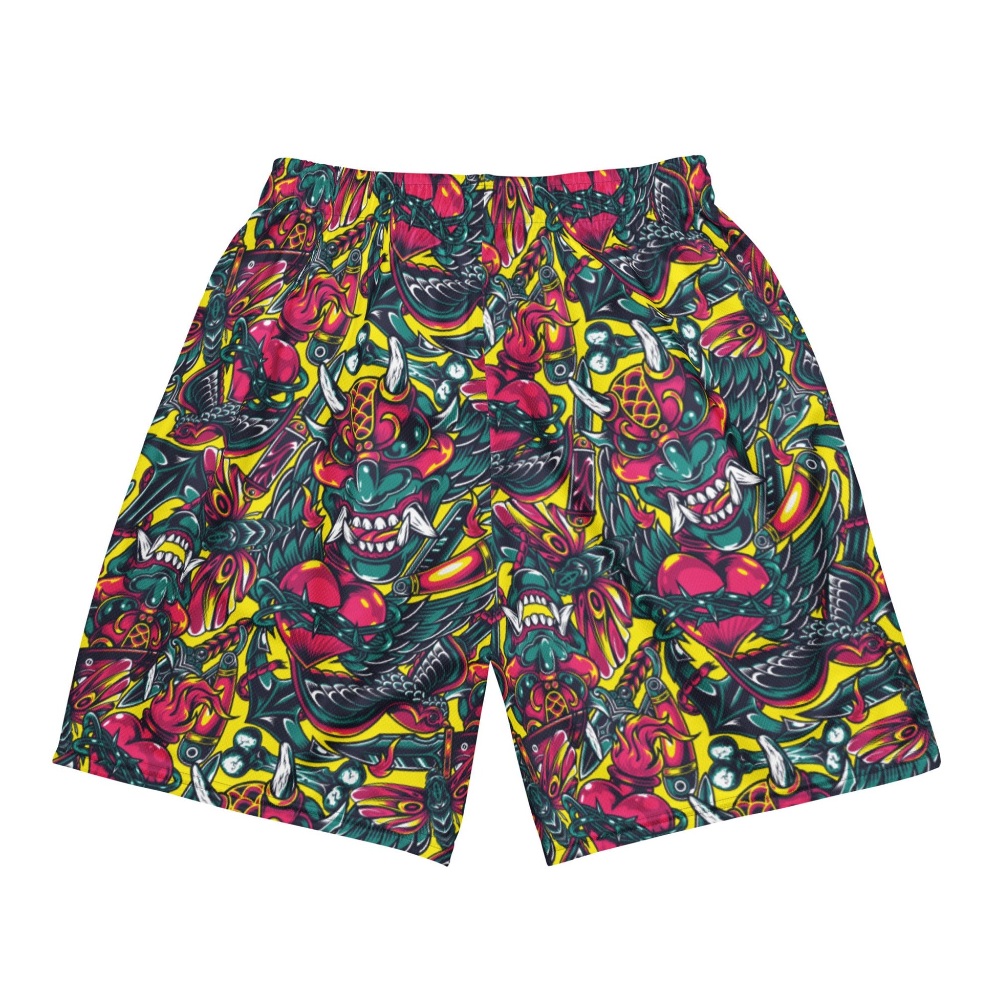 Kabuki Chaos CAMO Unisex mesh shorts - Mesh Shorts