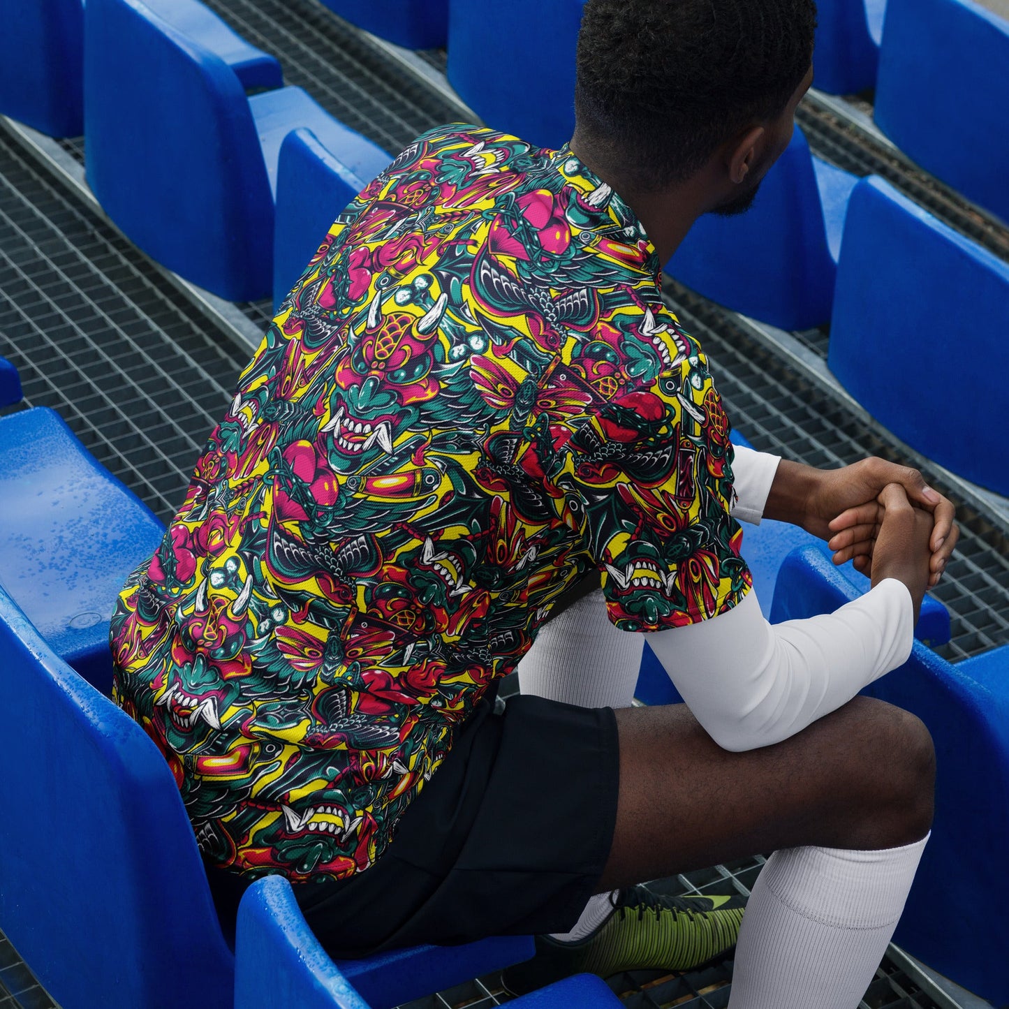 Kabuki Chaos CAMO unisex sports jersey - Sports Jerseys