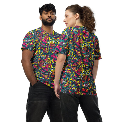 Kabuki Chaos CAMO Unisex Sports Jersey - 2XS