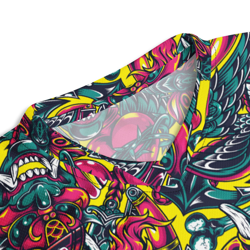 Kabuki Chaos CAMO Unisex Sports Jersey
