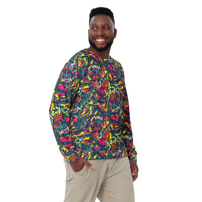 Kabuki Chaos CAMO Unisex Sweatshirt