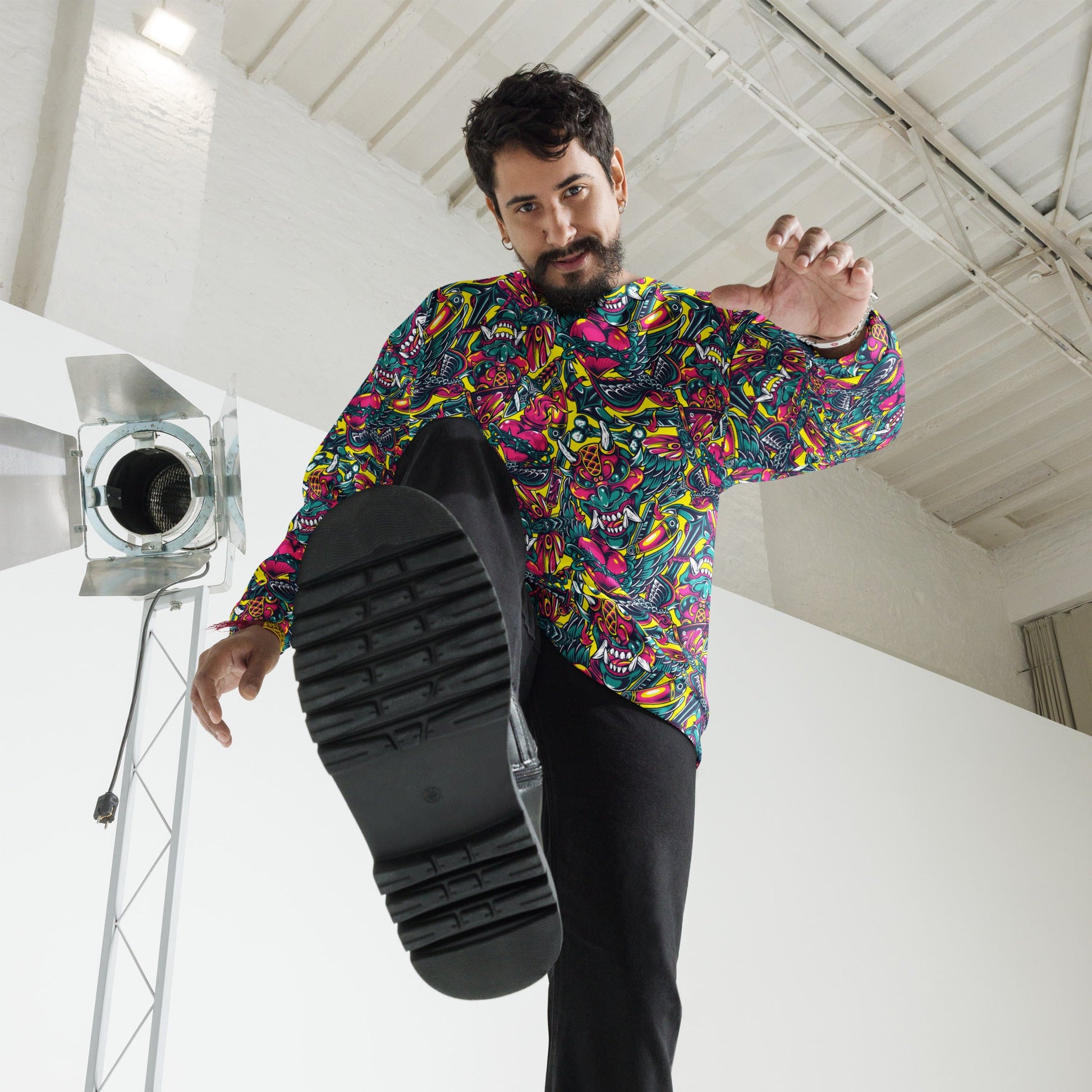 Kabuki Chaos CAMO Unisex Sweatshirt - Sweatshirts