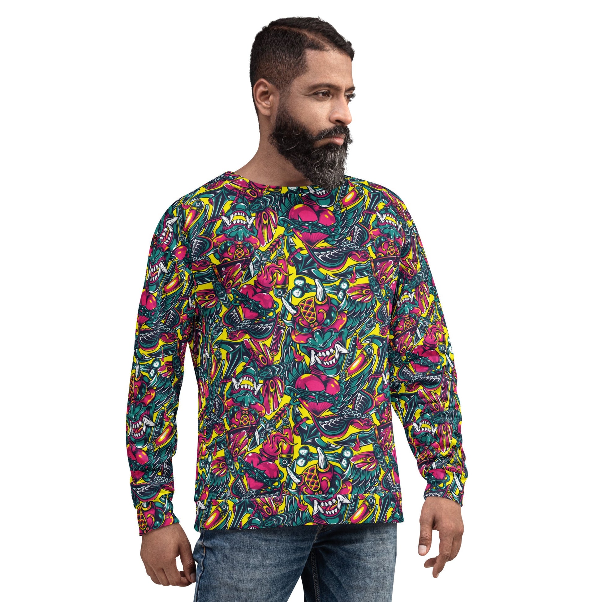 Kabuki Chaos CAMO Unisex Sweatshirt - Sweatshirts