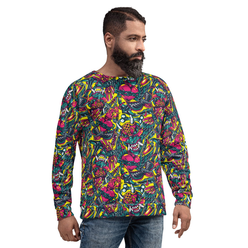 Kabuki Chaos CAMO Unisex Sweatshirt