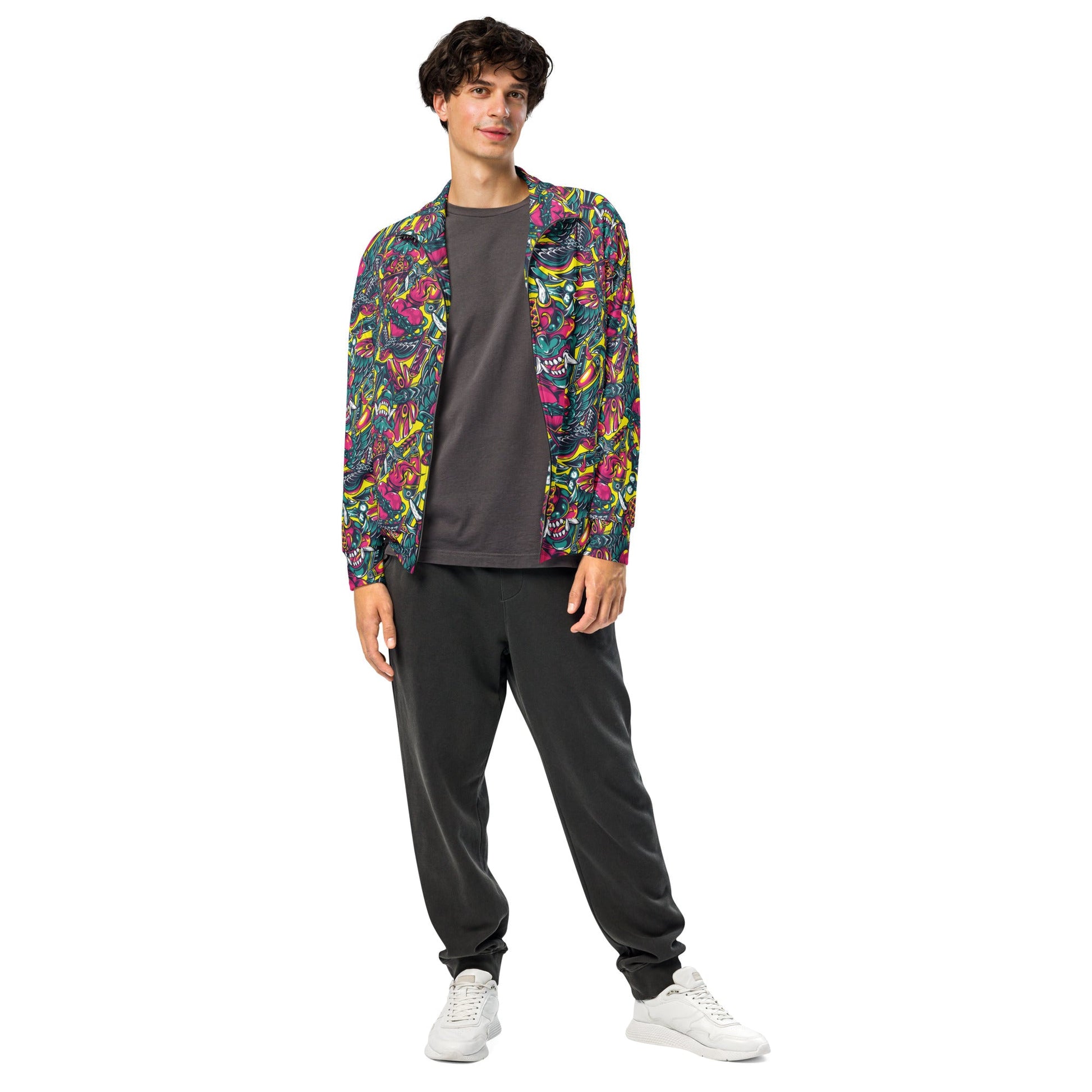 Kabuki Chaos CAMO Unisex track jacket - Track Jackets