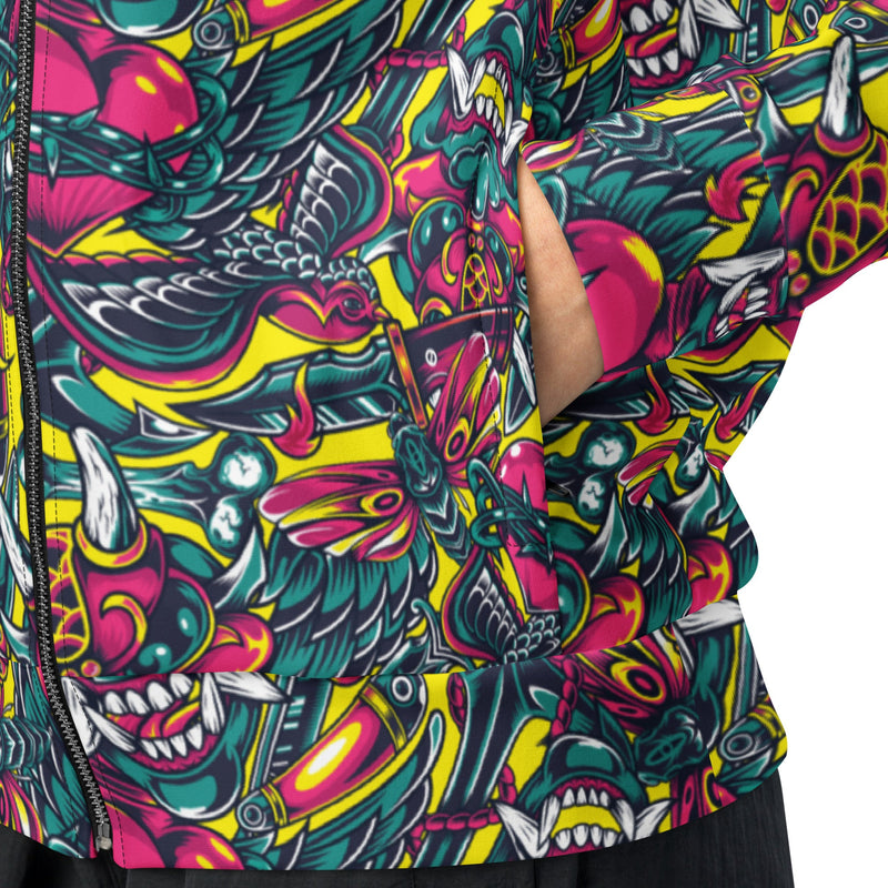 Kabuki Chaos CAMO Unisex Track Jacket