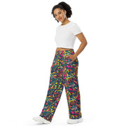 Kabuki Chaos CAMO Unisex Wide-Leg Leisure Pants
