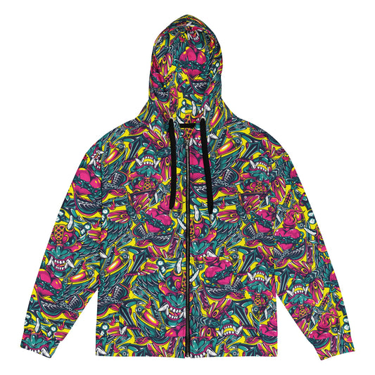 Kabuki Chaos CAMO Unisex zip hoodie - 2XS - Zip Hoodies