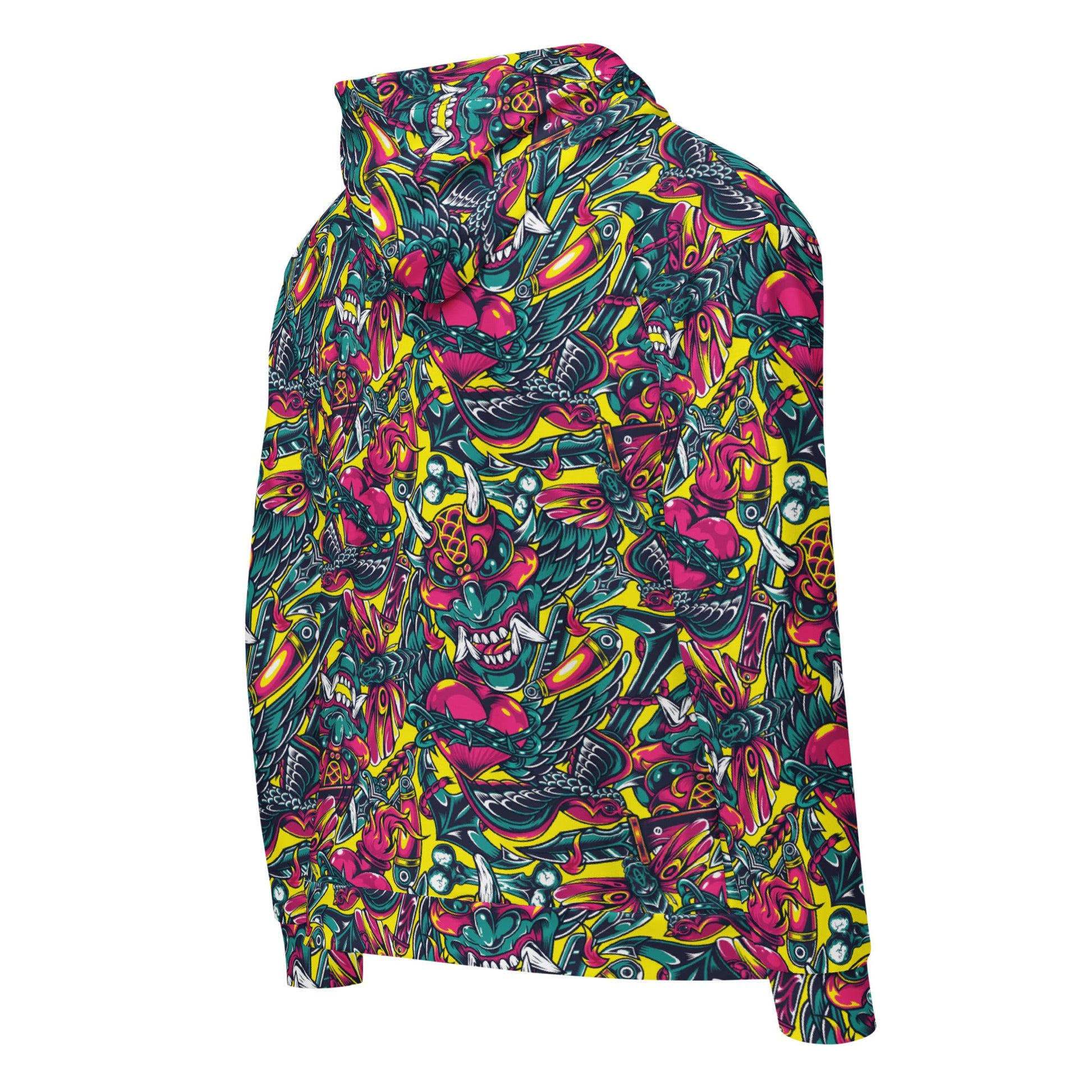 Kabuki Chaos CAMO Unisex zip hoodie - Zip Hoodies