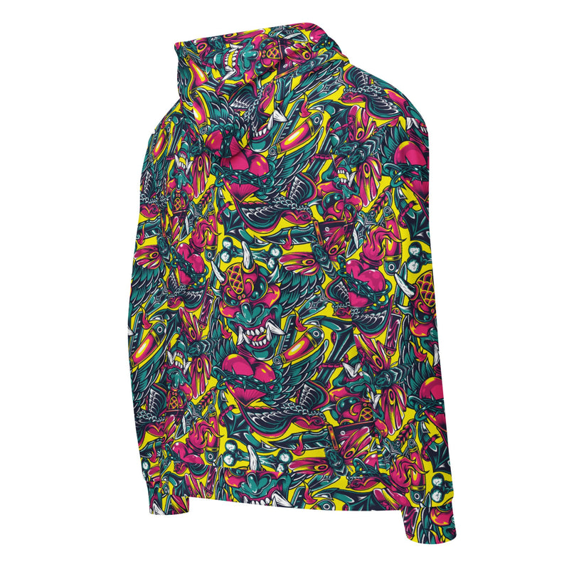 Kabuki Chaos CAMO Unisex Zip Hoodie