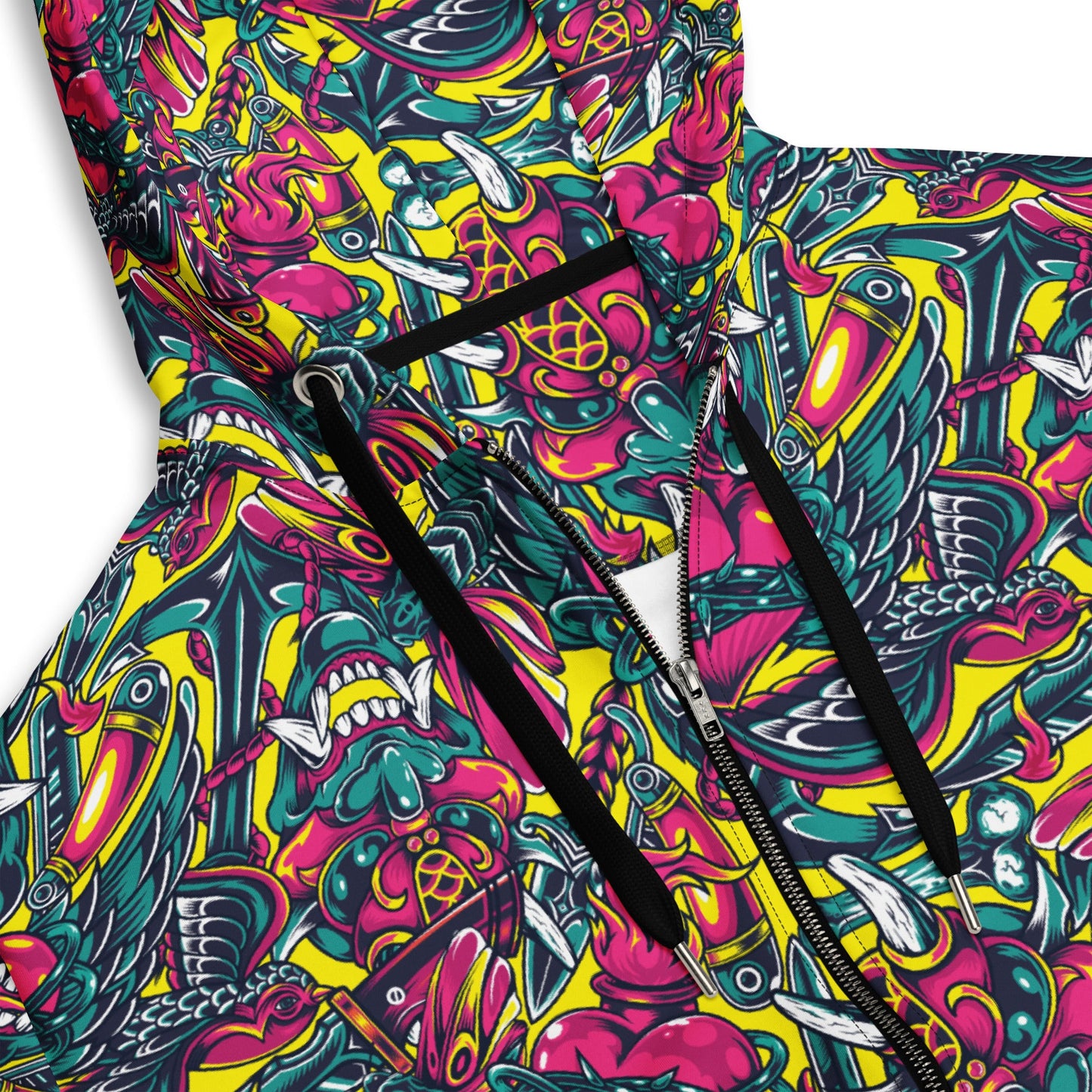 Kabuki Chaos CAMO Unisex zip hoodie - Zip Hoodies