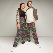 Kabuki Chaos CAMO Unisex Wide-Leg Joggers - 2XS