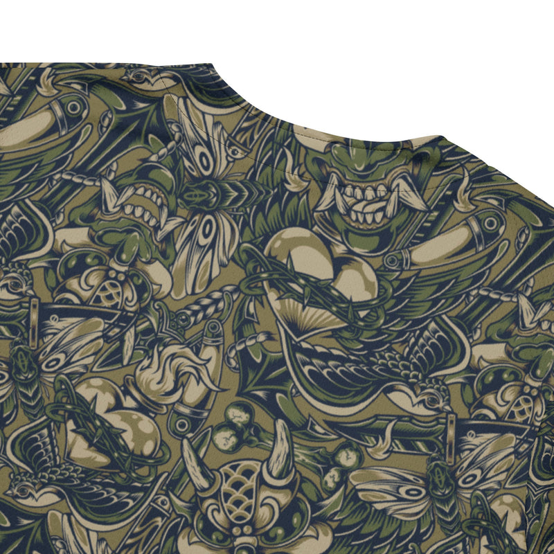 Kabuki Phantom Multi-terrain CAMO Unisex Baseball Jersey