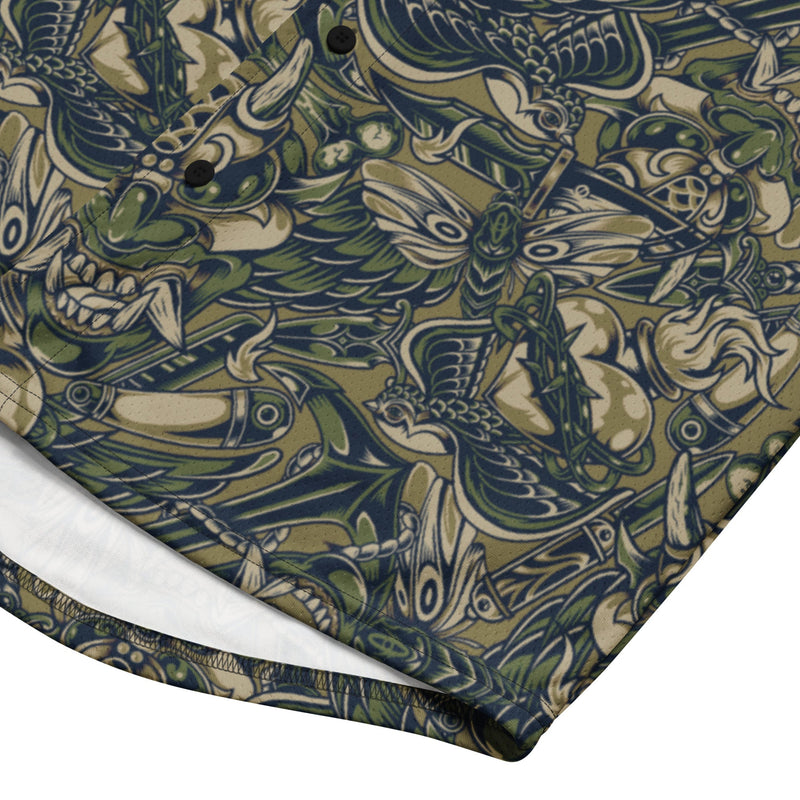Kabuki Phantom Multi-terrain CAMO Unisex Baseball Jersey
