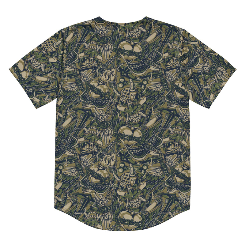 Kabuki Phantom Multi-terrain CAMO Unisex Baseball Jersey