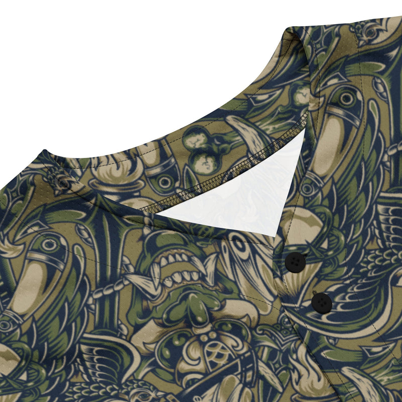 Kabuki Phantom Multi-terrain CAMO Unisex Baseball Jersey