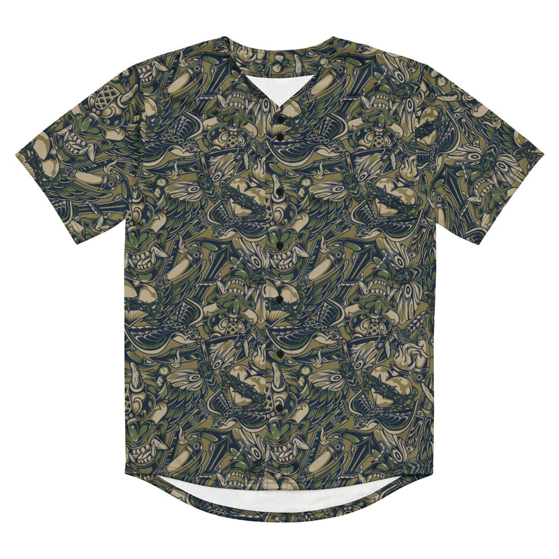 Kabuki Phantom Multi-terrain CAMO Unisex Baseball Jersey