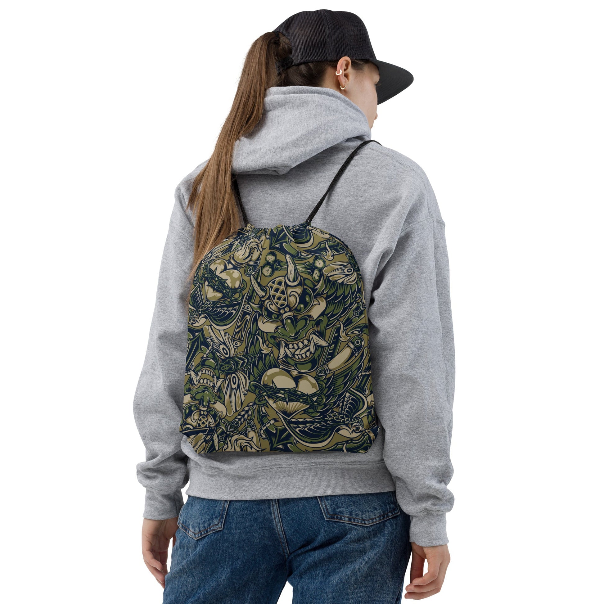 Kabuki Phantom Multi-terrain CAMO Drawstring Bag - Bags
