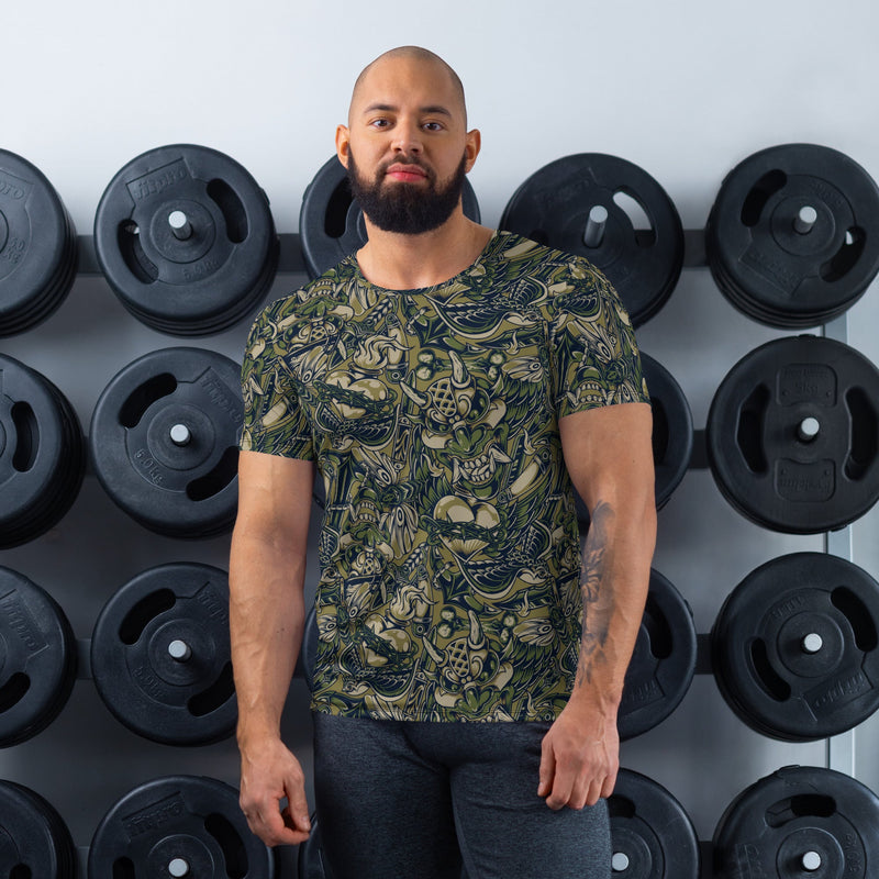 Kabuki Phantom Multi-terrain CAMO Mens Athletic T-Shirt - XS - Shirt