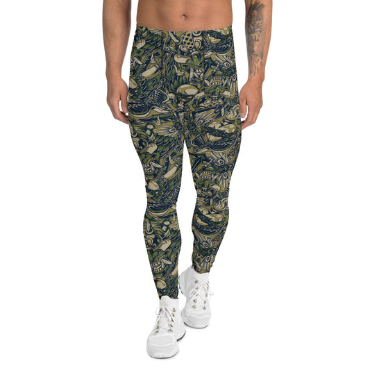 Kabuki Phantom Multi-terrain CAMO Mens Leggings - XS