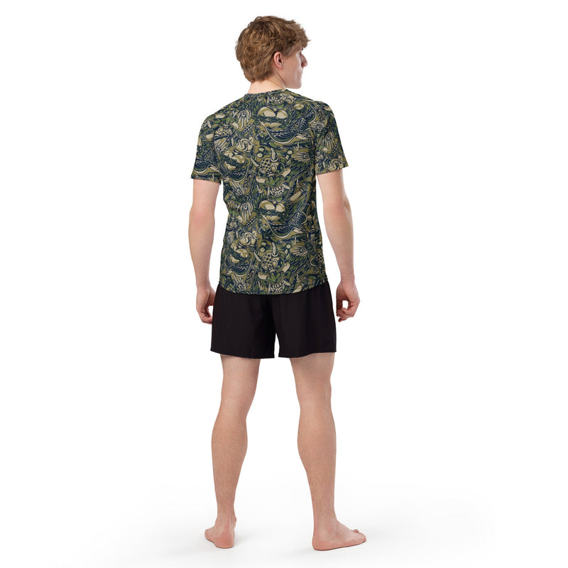 Kabuki Phantom Multi-terrain CAMO Mens Short-Sleeve Rash Guard - SS