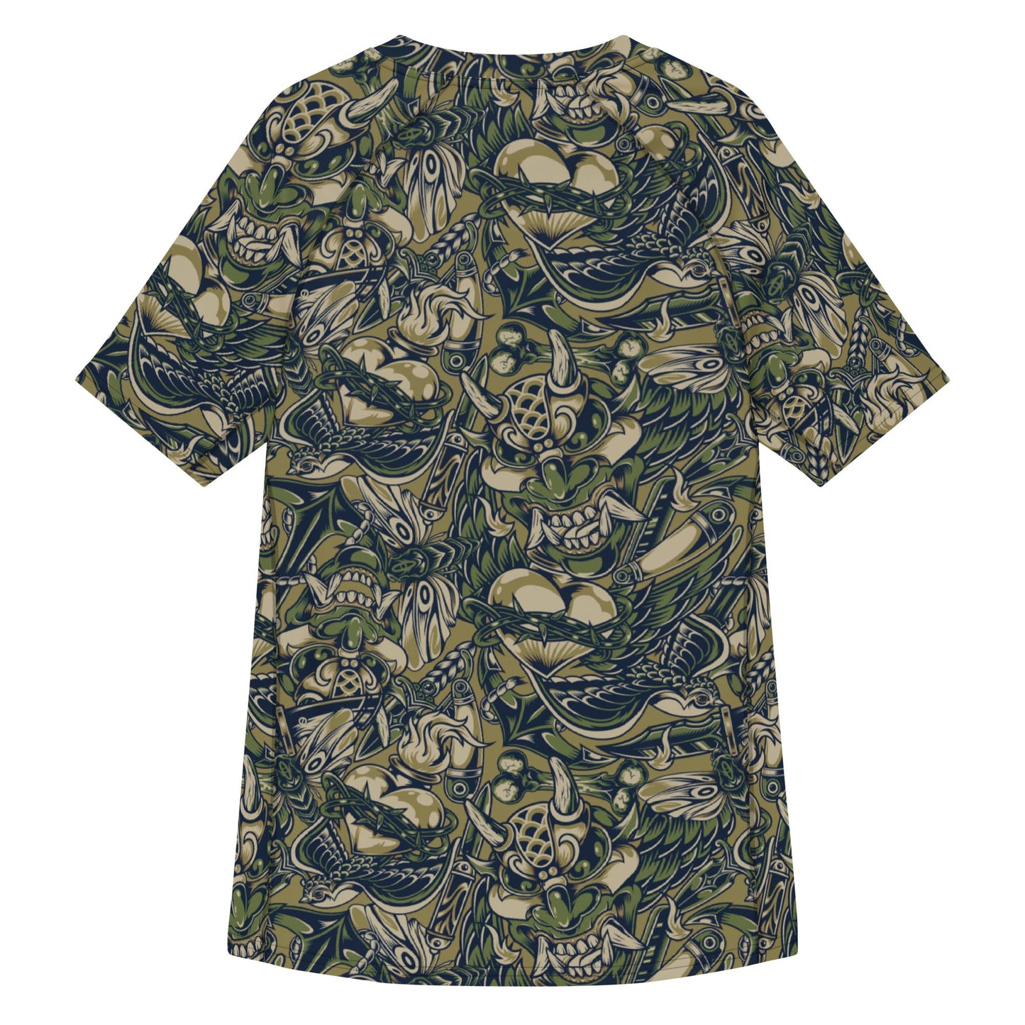 Kabuki Phantom Multi-terrain CAMO Mens Short-Sleeve Rash Guard - Short-sleeve Guards