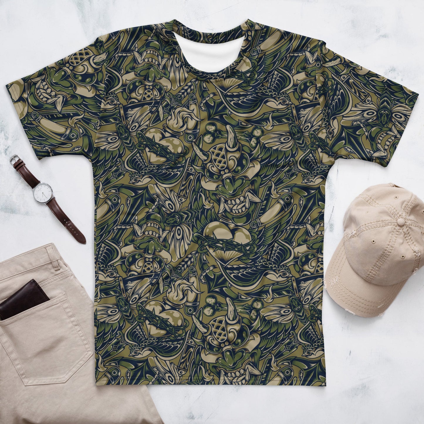 Kabuki Phantom Multi-terrain CAMO Mens t-shirt - XS - T-Shirts