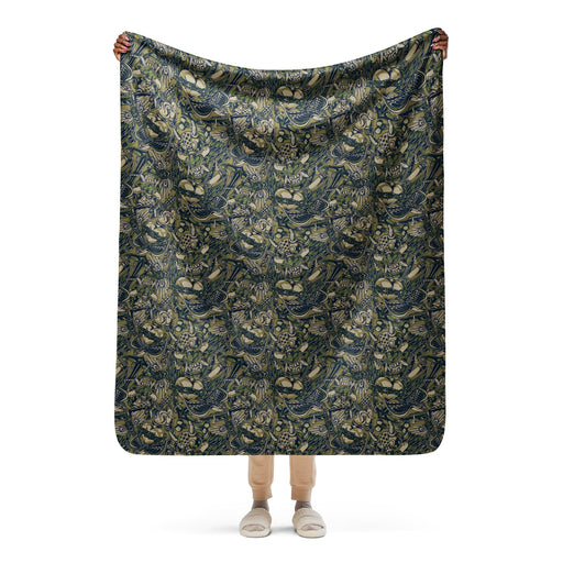 Kabuki Phantom Multi-terrain CAMO Sherpa Blanket - 50″×60″