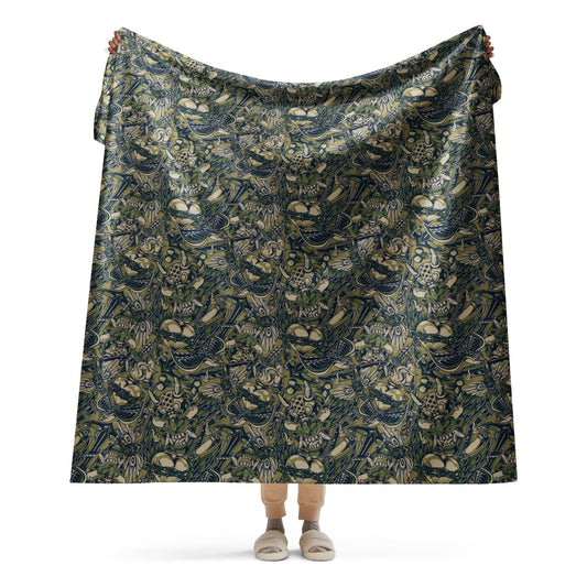 Kabuki Phantom Multi-terrain CAMO Sherpa blanket - 60″×80″ - Blankets