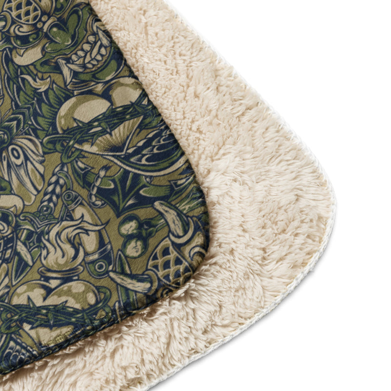 Kabuki Phantom Multi-terrain CAMO Sherpa Blanket