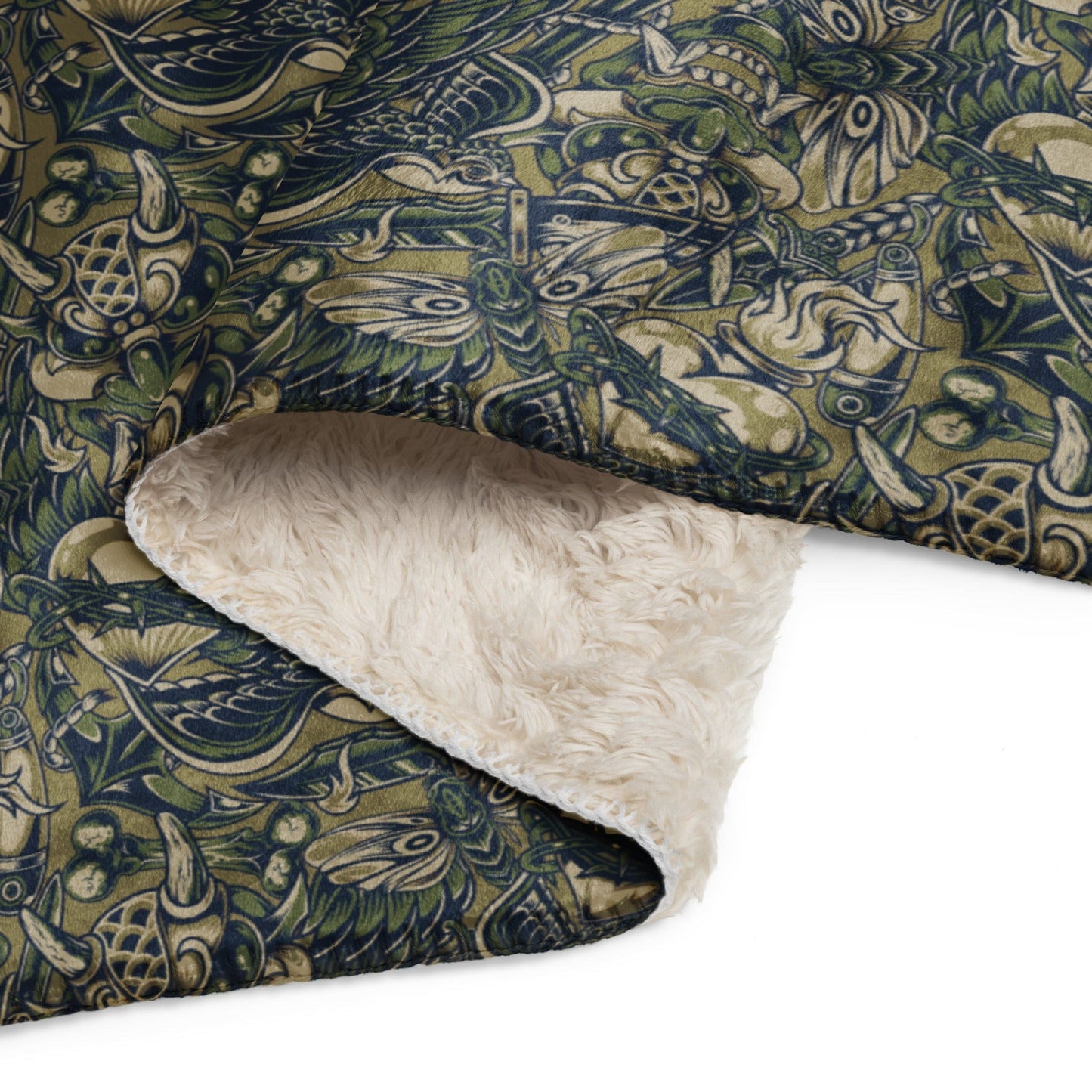 Kabuki Phantom Multi-terrain CAMO Sherpa blanket - Blankets