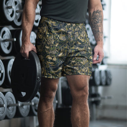 Kabuki Phantom Multi-terrain CAMO Unisex Athletic Long Shorts - 2XS