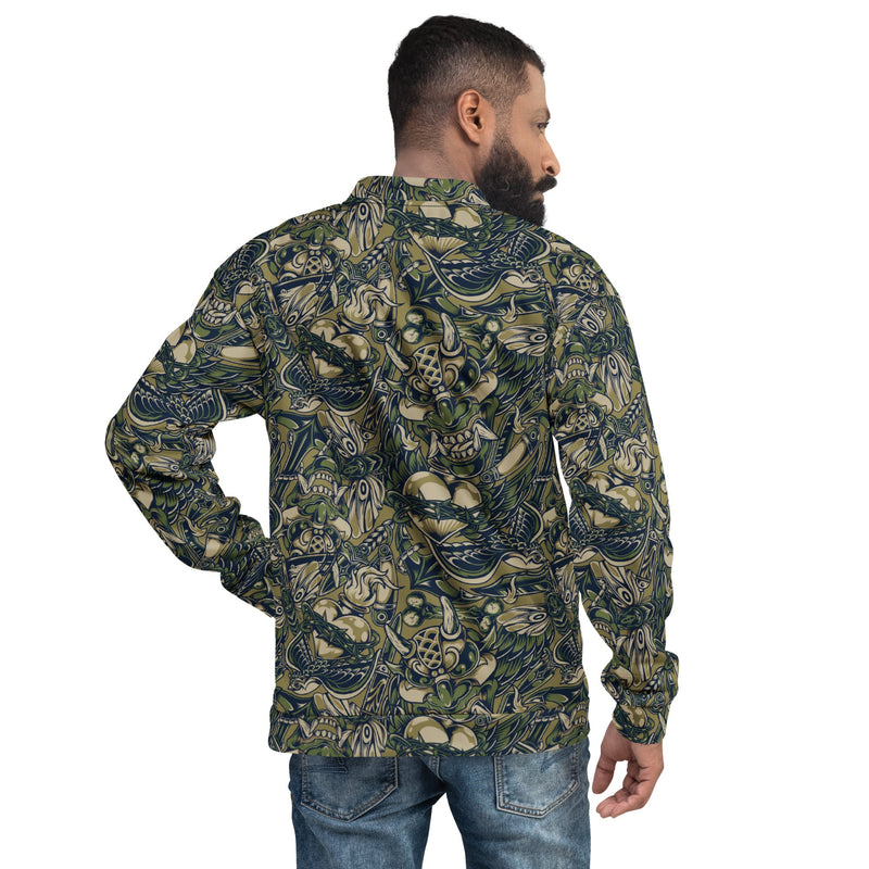Kabuki Phantom Multi-terrain CAMO Unisex Bomber Jacket