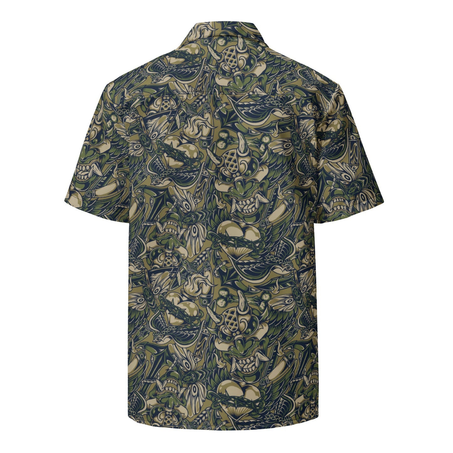 Kabuki Phantom Multi-terrain CAMO Unisex button shirt - Button Shirts