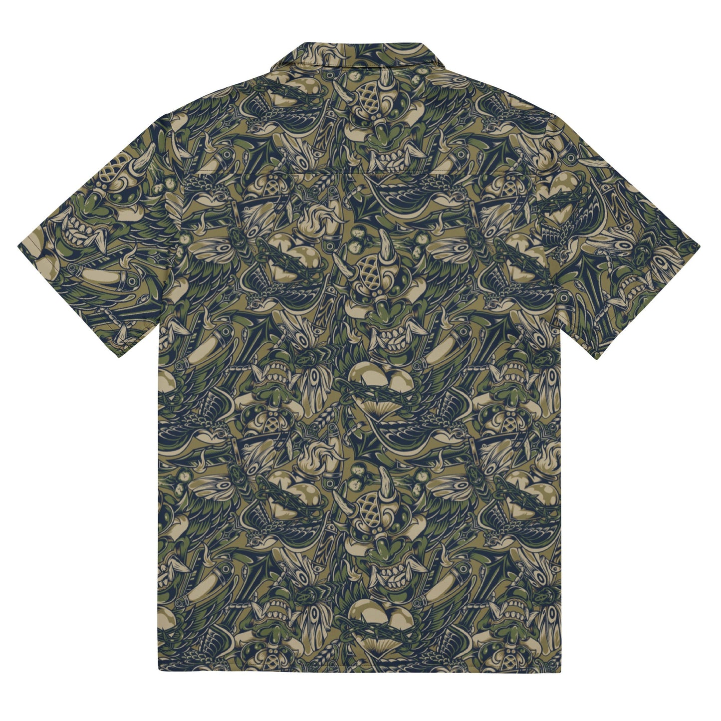 Kabuki Phantom Multi-terrain CAMO Unisex button shirt - Button Shirts