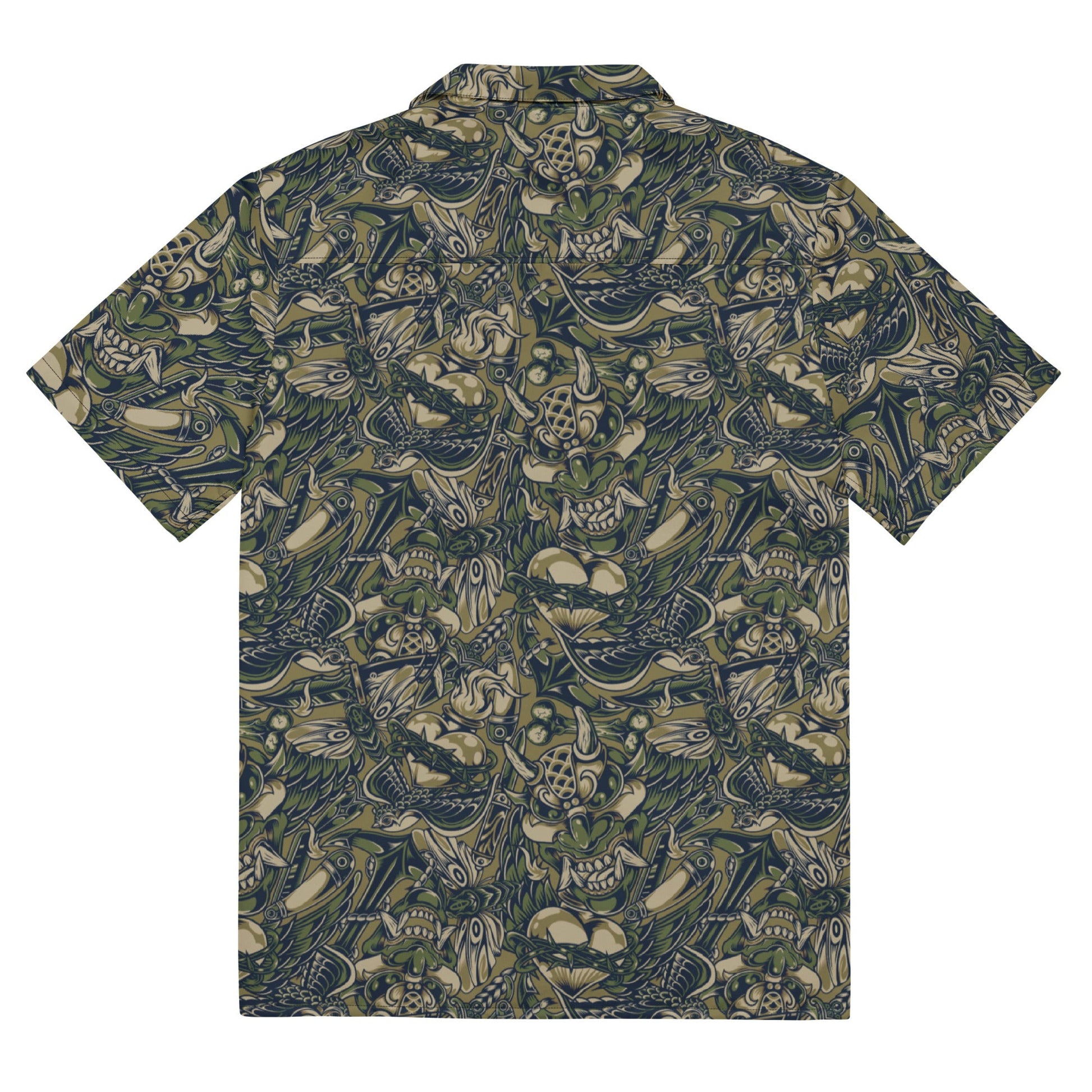 Kabuki Phantom Multi-terrain CAMO Unisex button shirt - Button Shirts
