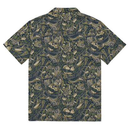Kabuki Phantom Multi-terrain CAMO Unisex button shirt - Button Shirts