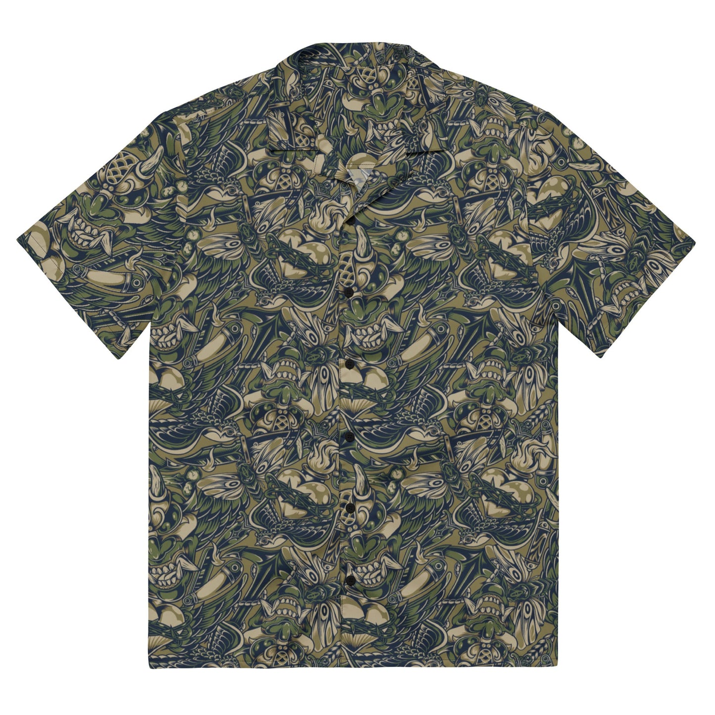 Kabuki Phantom Multi-terrain CAMO Unisex button shirt - 2XS - Button Shirts