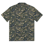 Kabuki Phantom Multi-terrain CAMO Unisex Short-Sleeve Button Shirt - 2XS - Button-Up