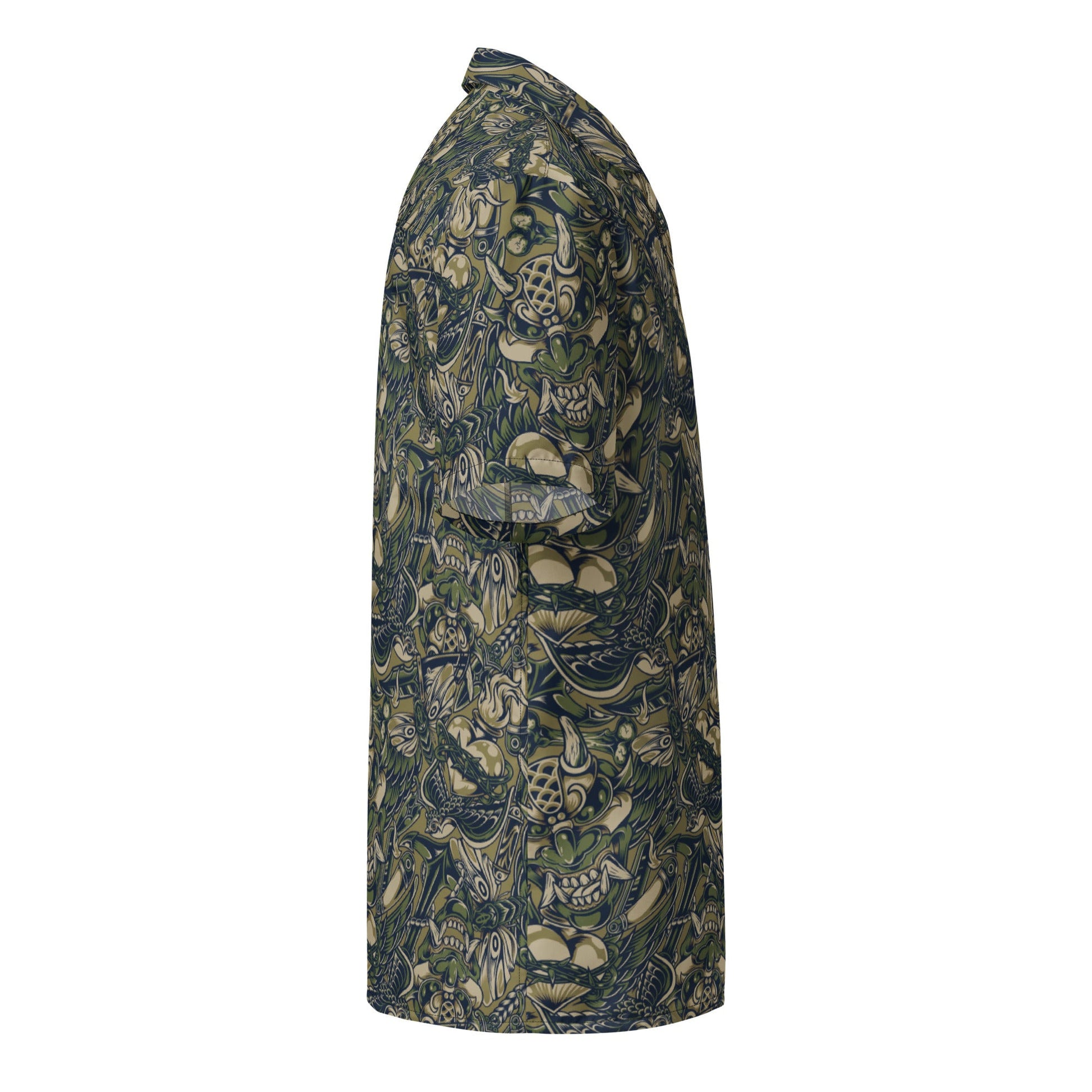 Kabuki Phantom Multi-terrain CAMO Unisex button shirt - Button Shirts