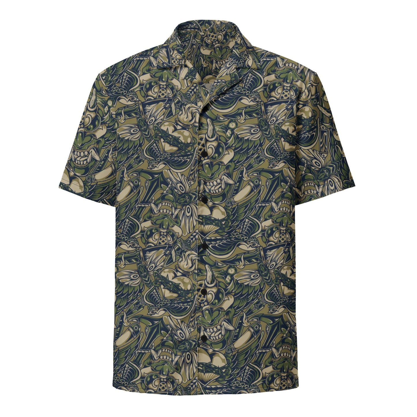 Kabuki Phantom Multi-terrain CAMO Unisex button shirt - Button Shirts