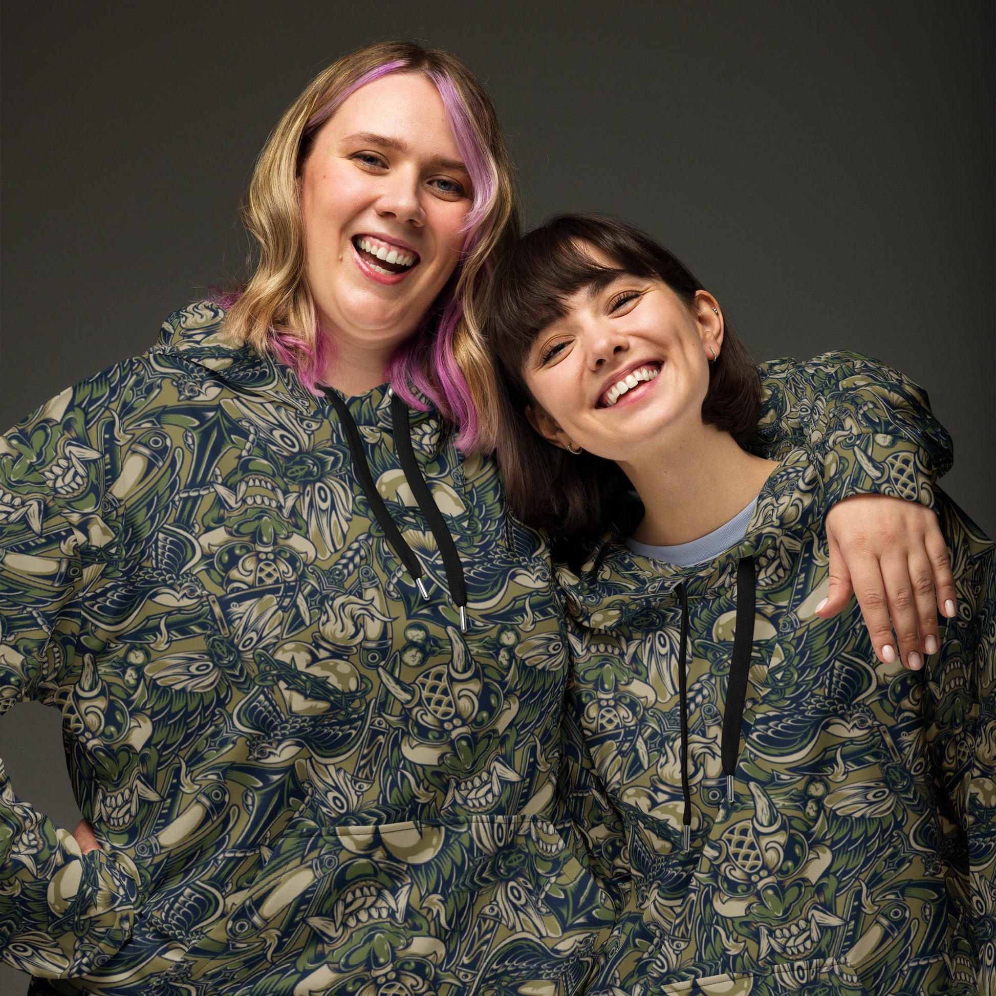 Kabuki Phantom Multi-terrain CAMO Unisex Hoodie - Hoodies