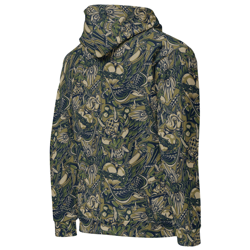 Kabuki Phantom Multi-terrain CAMO Unisex Hoodie