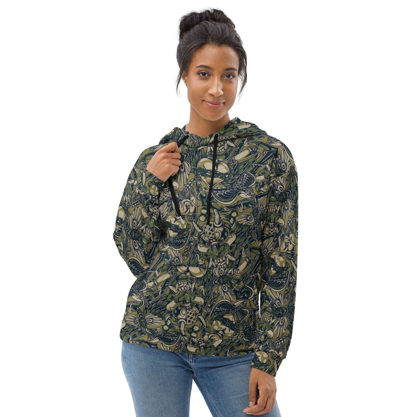 Kabuki Phantom Multi-terrain CAMO Unisex Hoodie - Hoodies