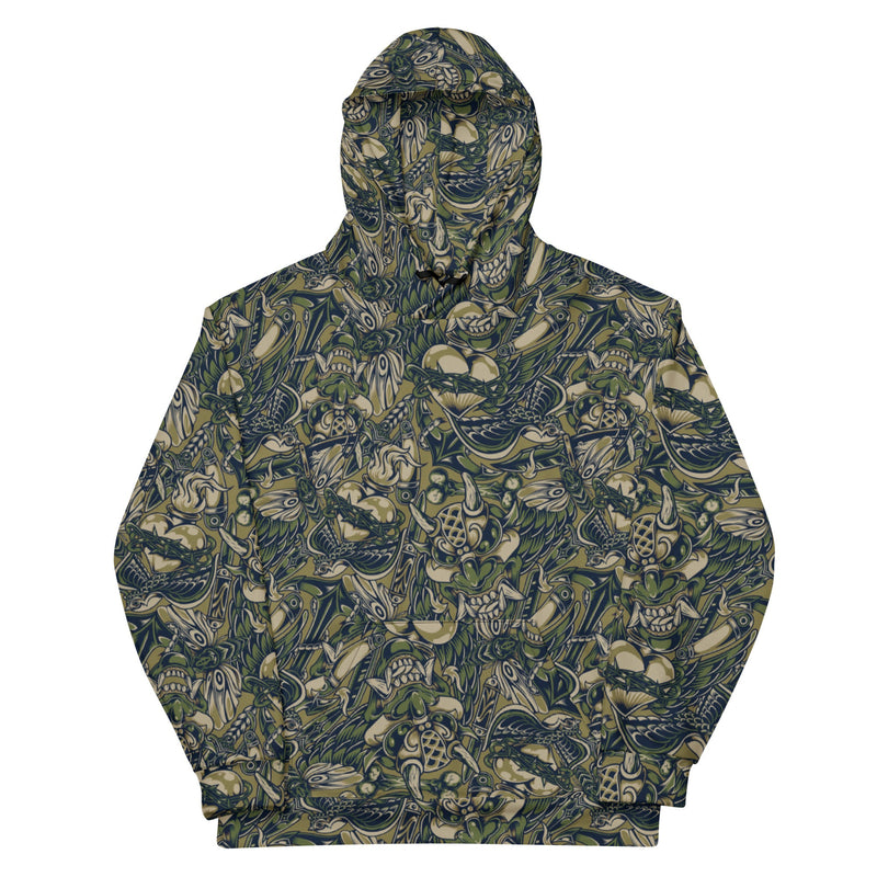 Kabuki Phantom Multi-terrain CAMO Unisex Hoodie